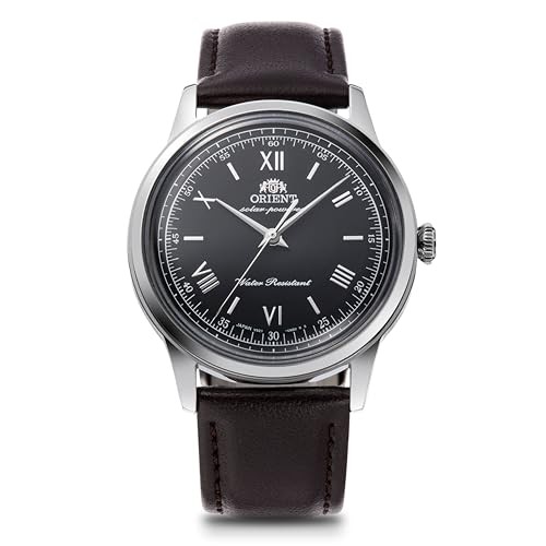 ORIENT Bambino SOLAR Solar Powered RN-WK0004L Men’s Black NEW