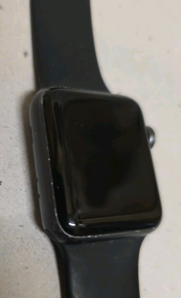 Apple Watch Series 3 38mm Wi-Fi Bluetooth Black Gray READ