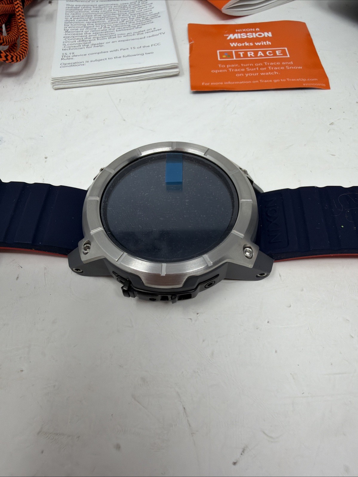Rare Nixon THE Mission Redbull NY SMARTWATCH A1167 UNUSED New