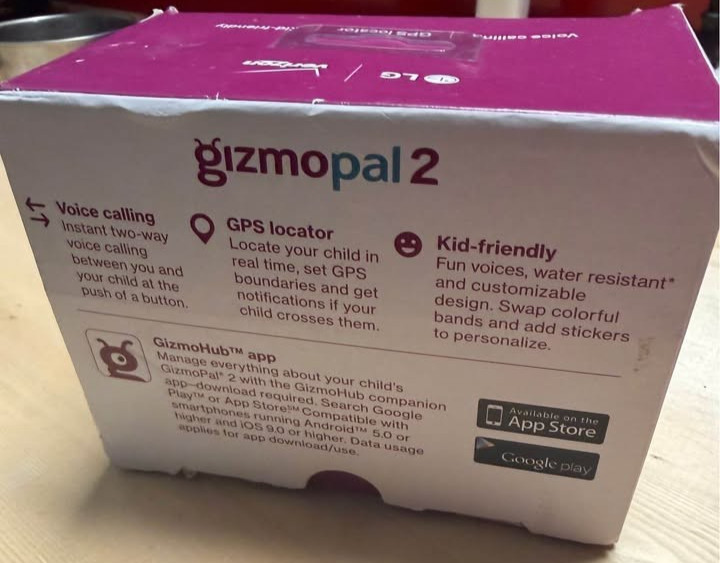 GizmoPal 2 kids watch with GPS locator and two way calling