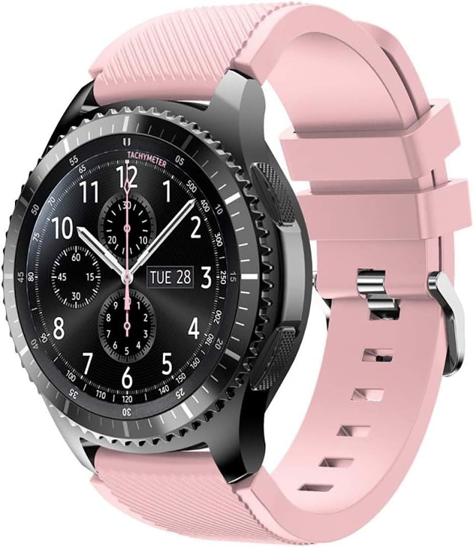 Silicone Strap Compatible with Samsung Gear S3 Frontier/Classic