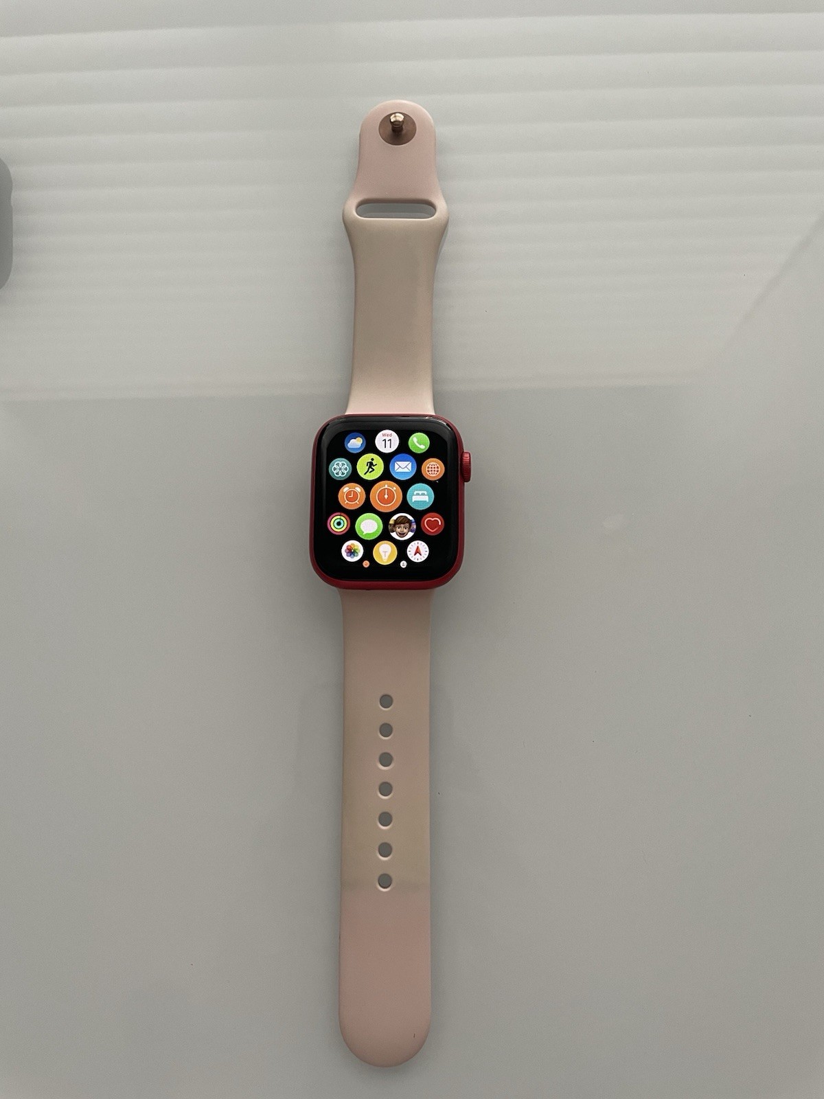 Apple Watch Series 6 (Product)Red – Aluminum, GPS – 44mm W/ Accessories