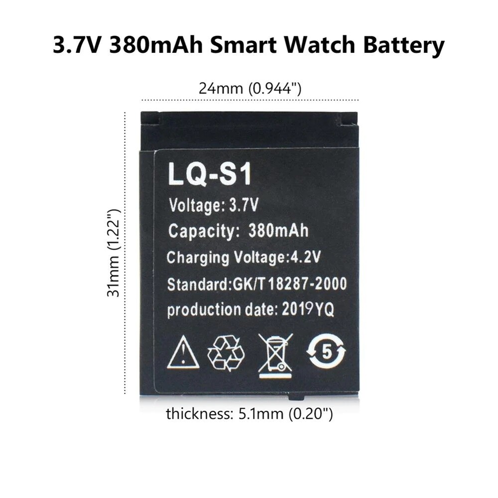 DZ09 SmartWatch Battery, LQ-S1 Smartwatch and OTHERS | FREE SHIPPING!