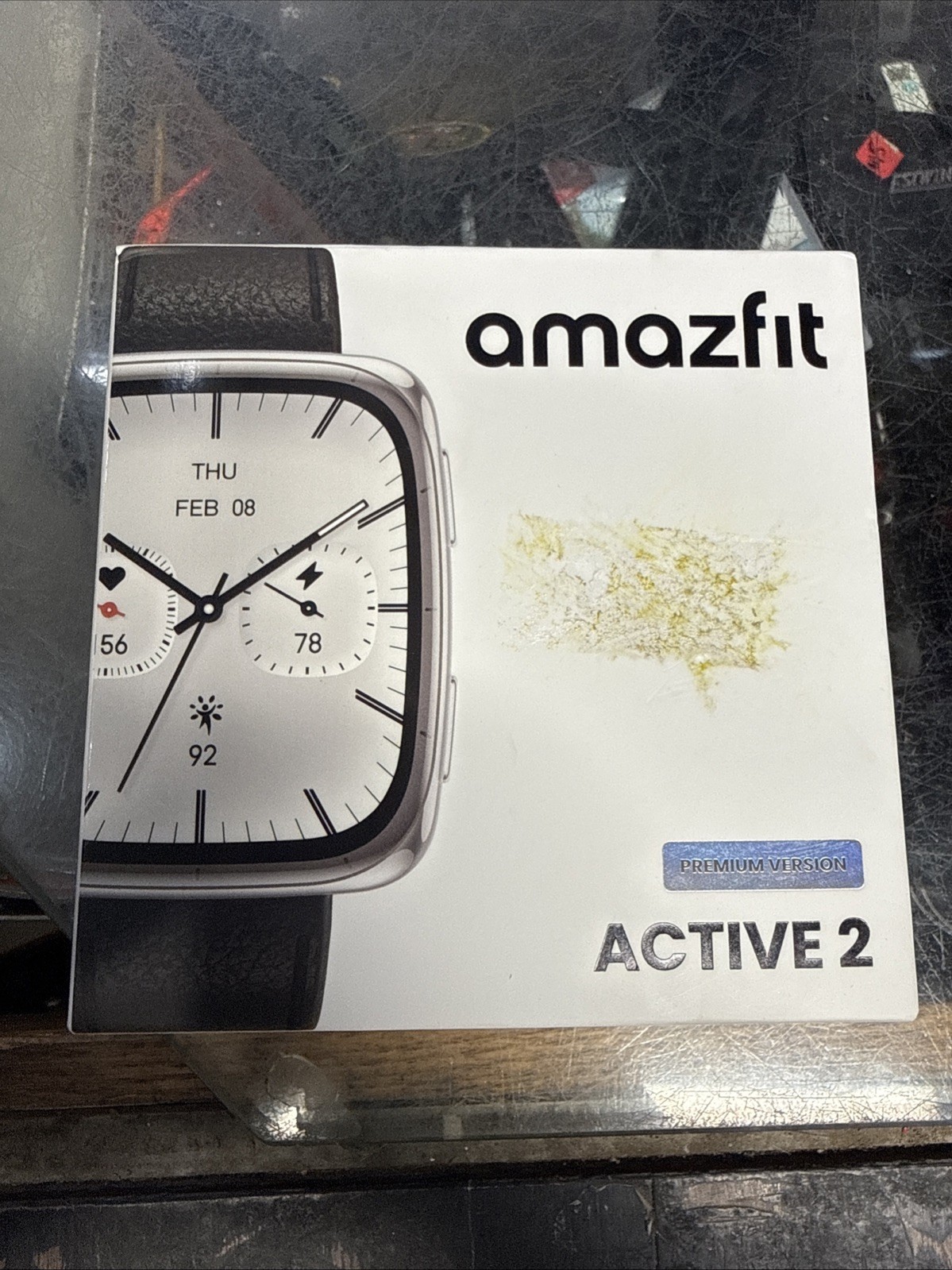 Amazfit Active 2 Premium Smart Watch (Square) 10 Day Battery,Sapphire Glass New