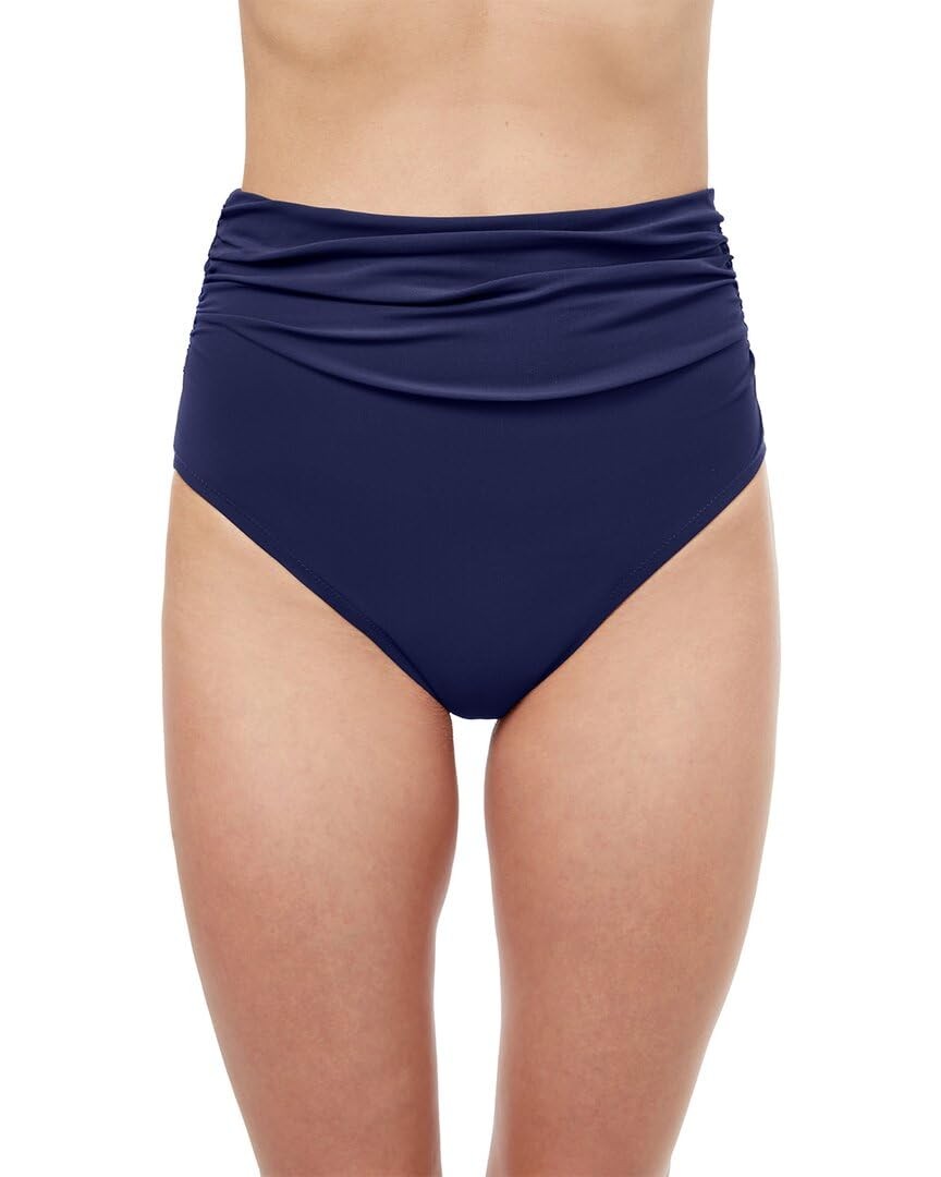 ‘s Tutti Frutti Ruched High Waist Swim Bottom – Tummy Control, Tops Sold Sepa…