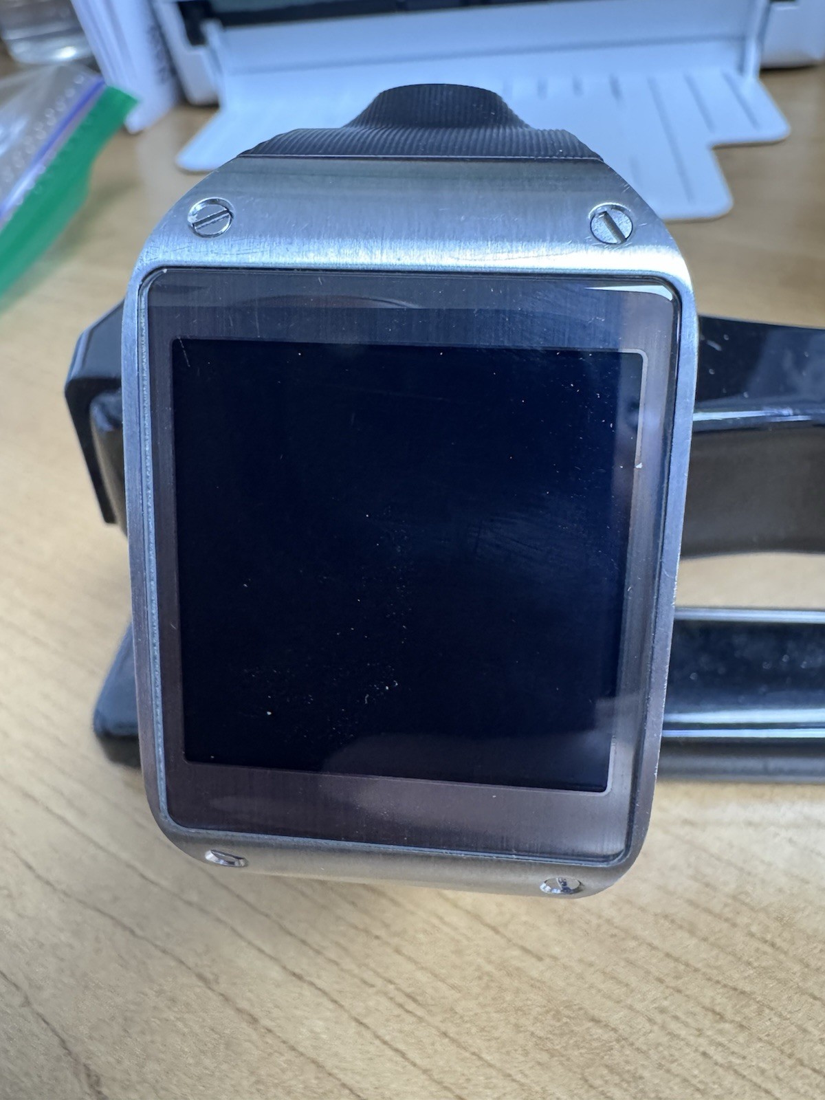 Samsung Galaxy Smart Watch Video SM-V700 – No CHRGR – Untested