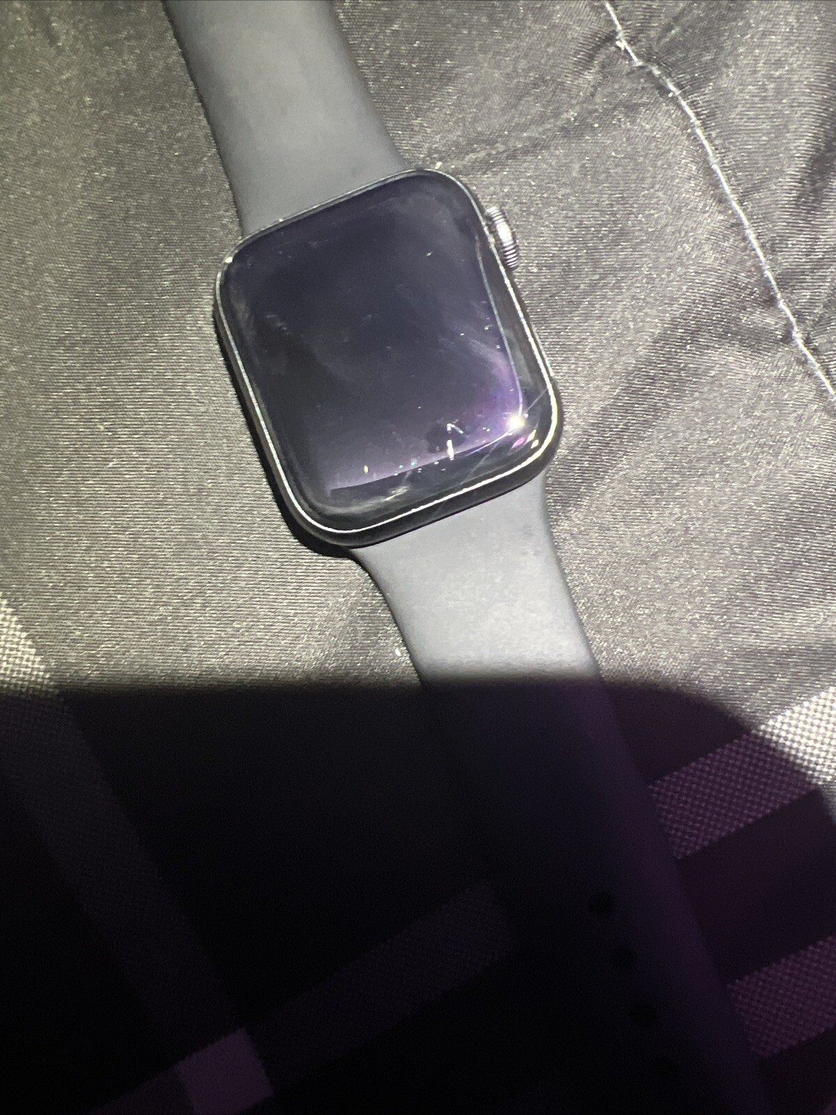 Apple Watch Series 6 40mm Space Gray Aluminum Case with Black Sport Band -…
