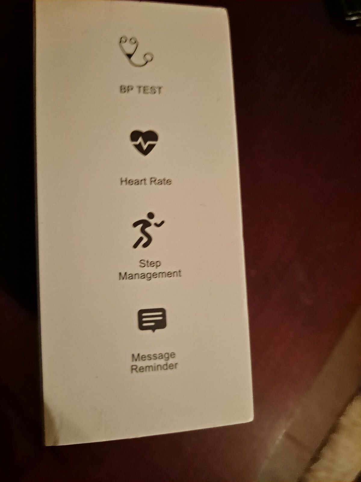 I9 Smart Watch: BP, Heart Rate, Sleep, Message reminder, Phone Call, Music.