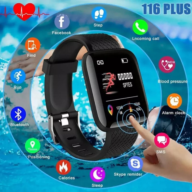 Bluetooth Smart Watch Men Women Waterproof Smartwatch for iOS Android Samsung US
