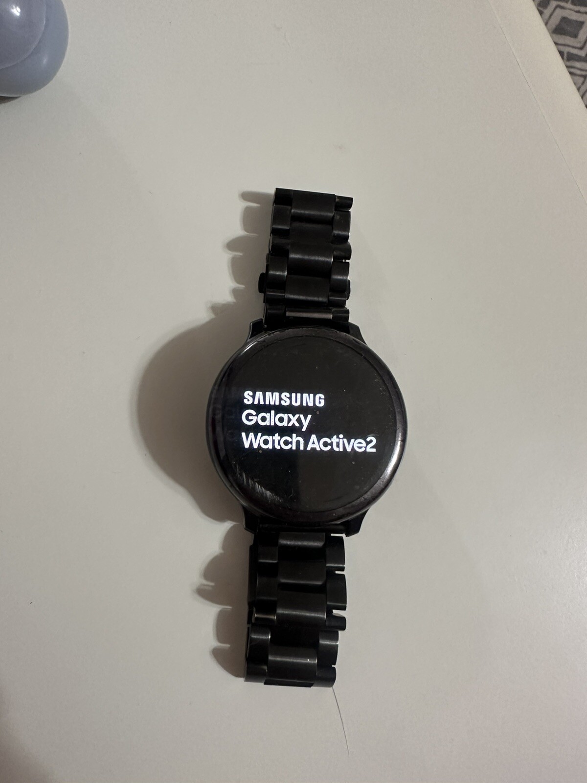 Samsung Galaxy Watch Active 2 SM-R825 44mm Stainless Steel Case with Leather…