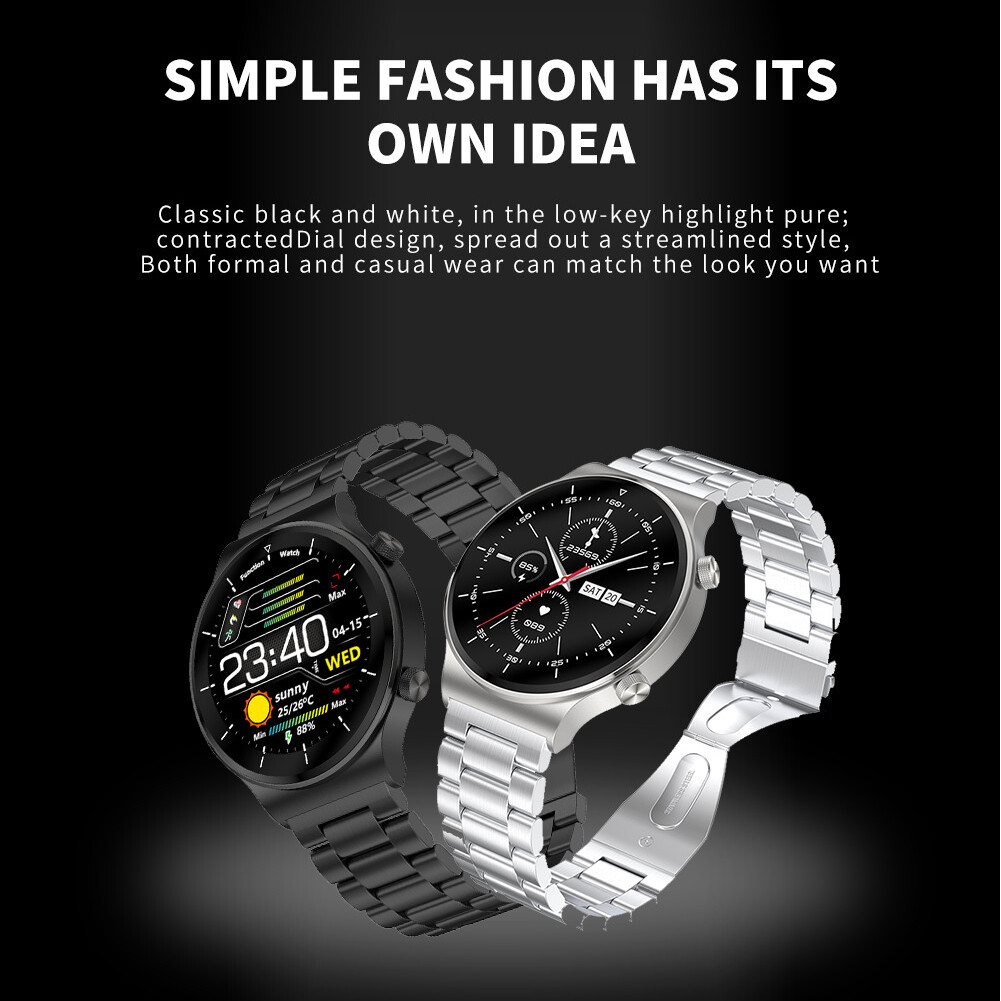 Bluetooth Smart Watch Fitness Watches Sleep Tracker Waterproof Pedometer Watches