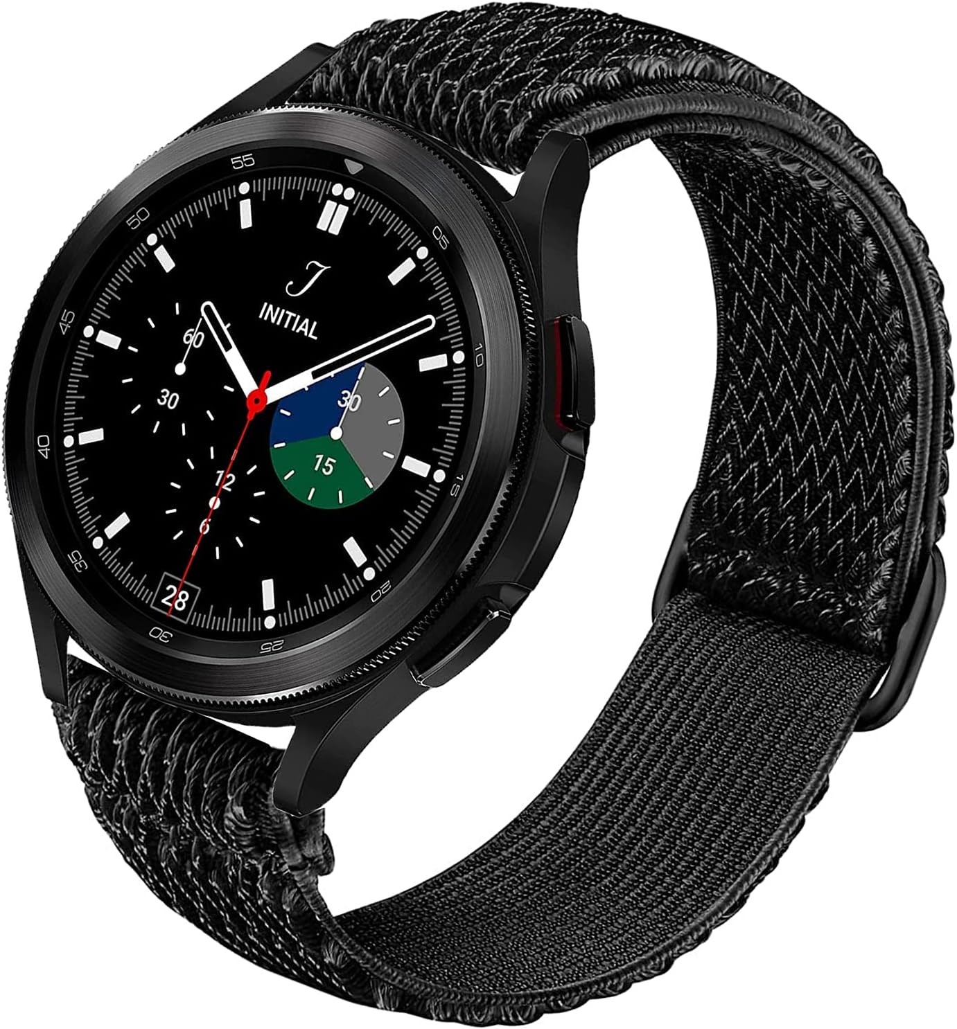 Elastic Strap Compatible with Galaxy Watch 6 44mm 40mm Stretch Nylon