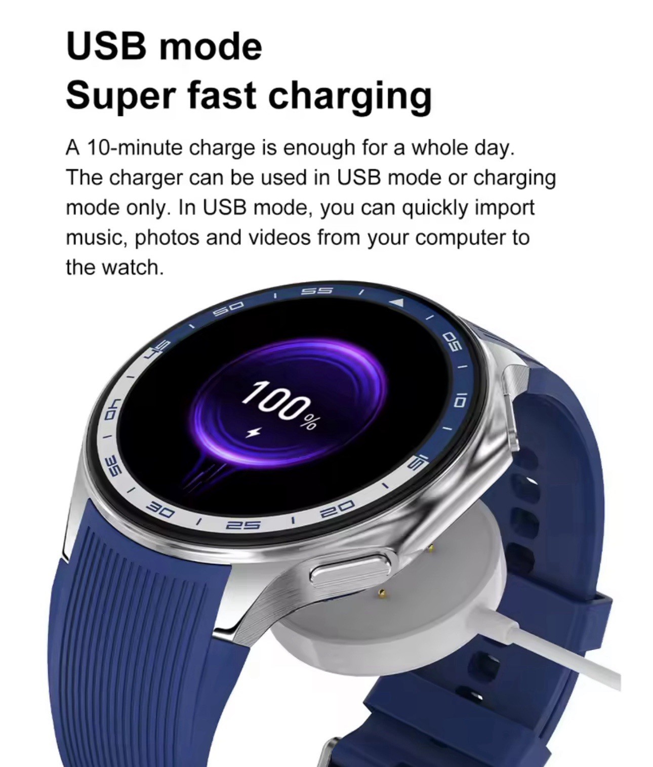 2025 New Watch X High-End Business Watch Large Memory Smartwatch Men’S
