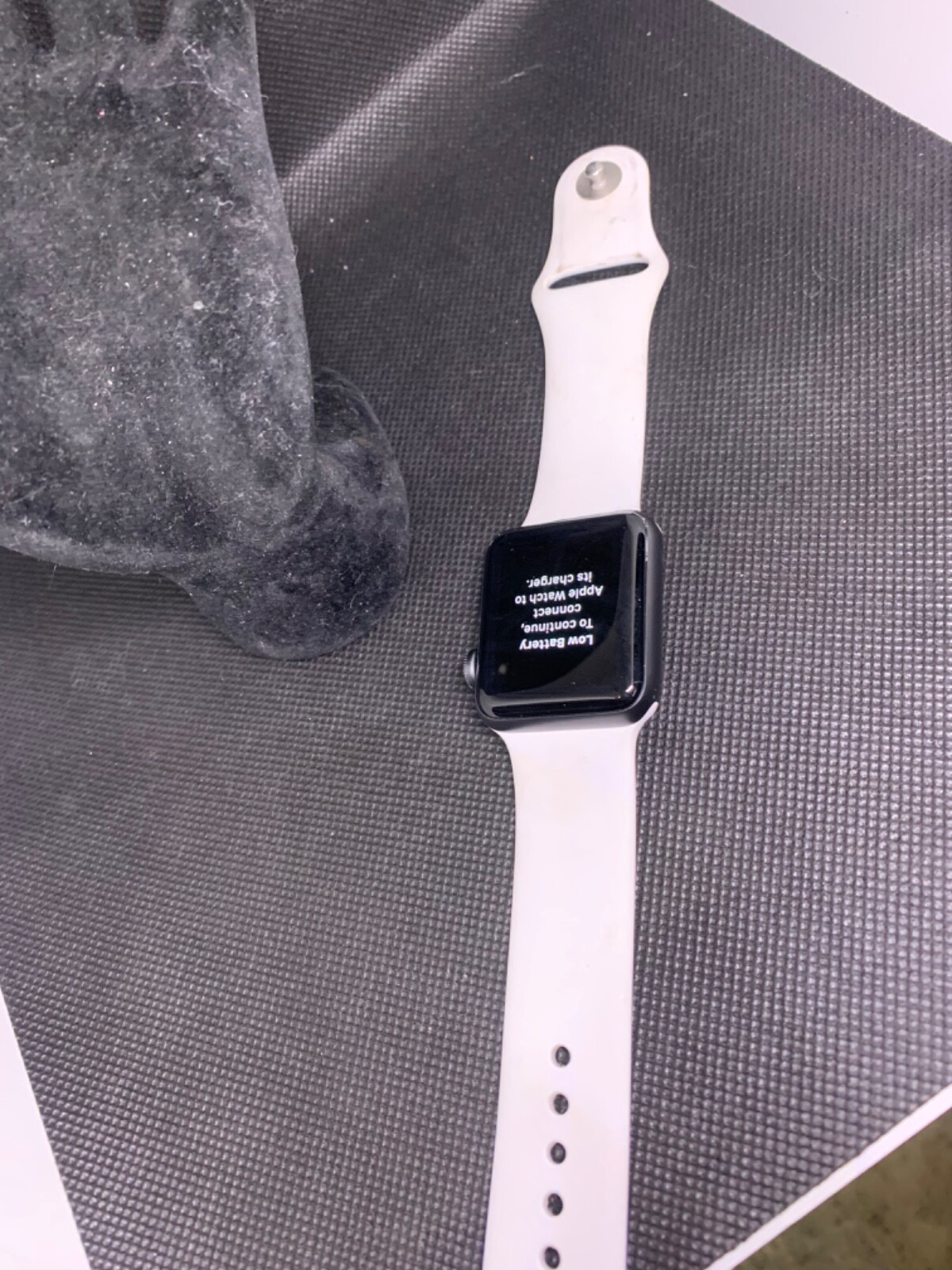 apple watch series 3 38mm aluminum case 10n-x glass composite back wr 50m