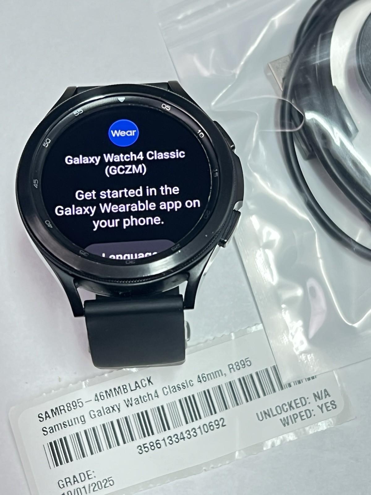 Samsung Galaxy Watch4 Classic 46mm Bluetooth Smartwatch SM-R895