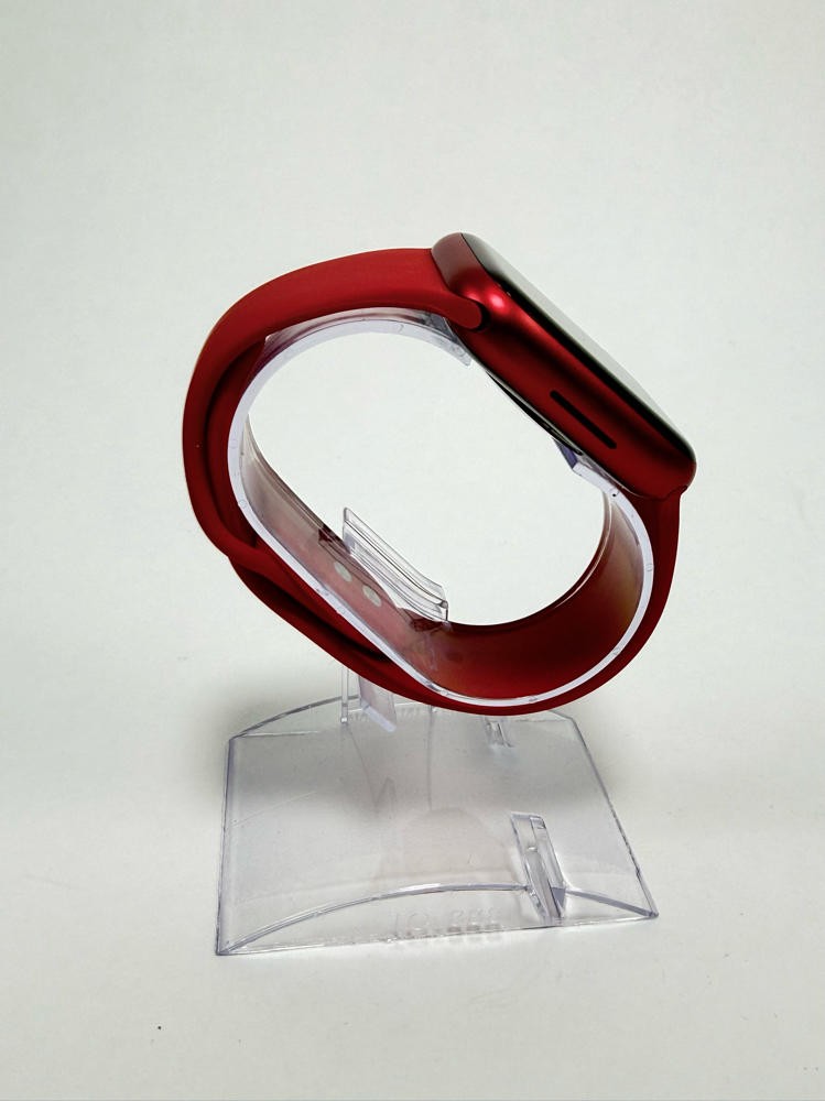 Apple Watch Series 9 GPS 45mm Red Aluminum Sport Band Smartwatch