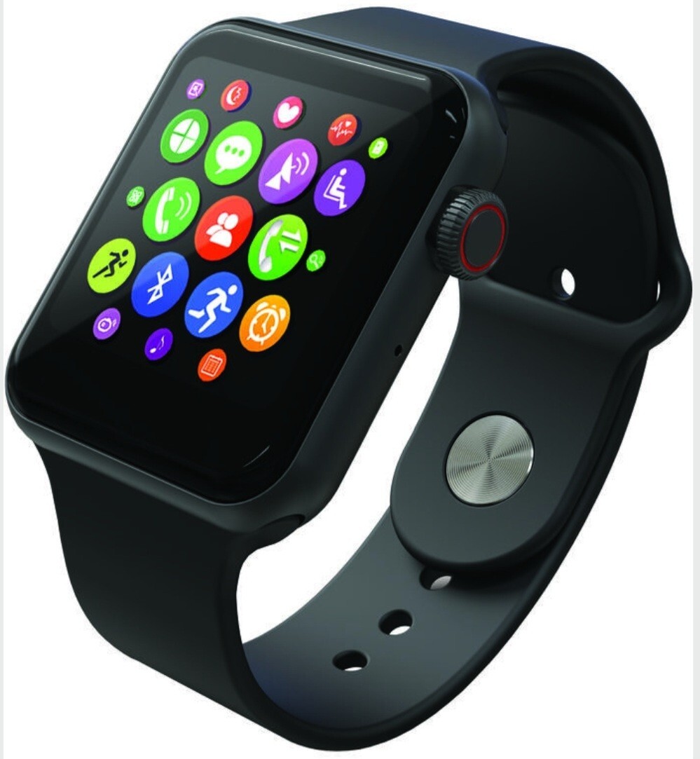 NEW Slide SW500BK Unisex Digital Dial Touchscreen Multi-Function Smartwatch
