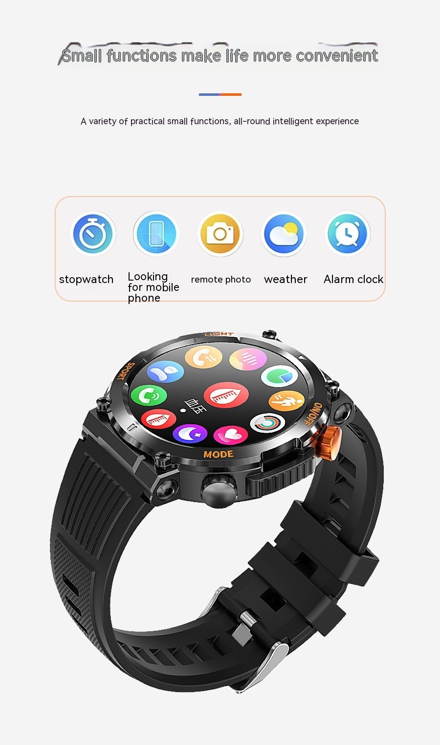Smart Watch For Men & Women Bluetooth Call Heart Rate Blood Oxygen IP67