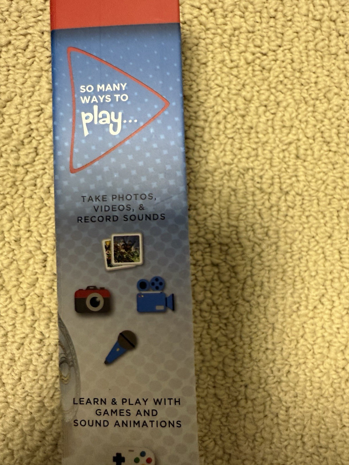 iTouch Playzoom Kids Smartwatch: Touchscreen Swivel Camera, Superman New Sealed