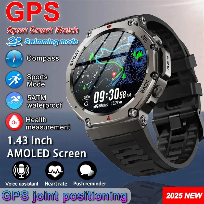 T-Rex 3 GPS Smart Watch 10ATM Waterproof Built-in Dual-band GNSS Xiaomi Ultra