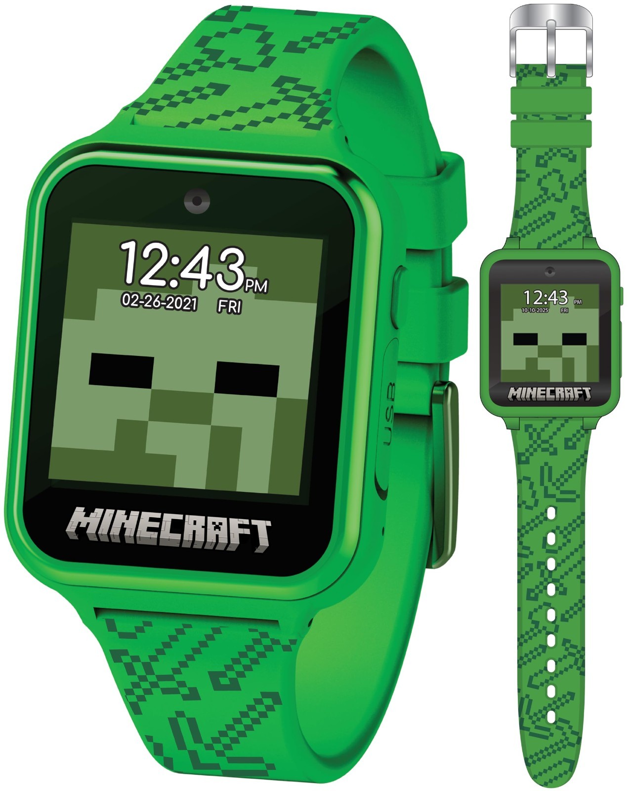 Interactive Kids Smart Watch – Touchscreen, Camera, Games, Pedometer, Alarm, 10