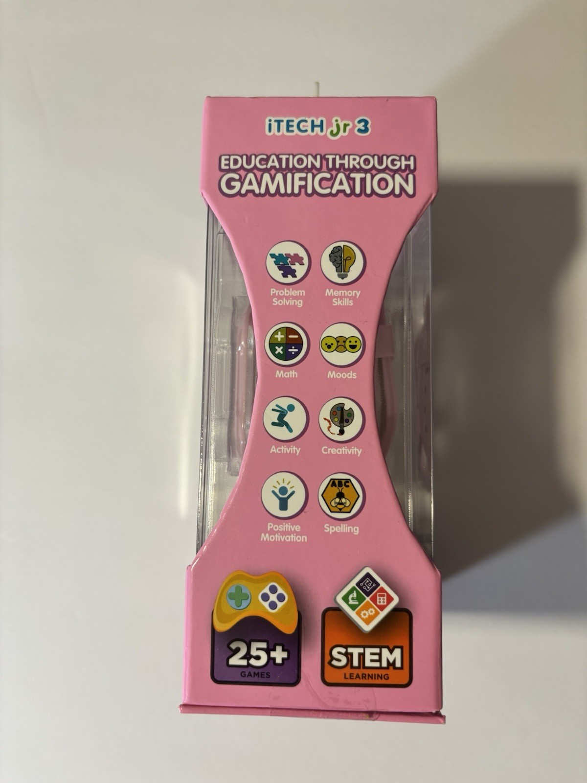 iTech iTECH Jr 3 Kids Smartwatch Alarm/Stopwatch, iOS/Android Pink Purple