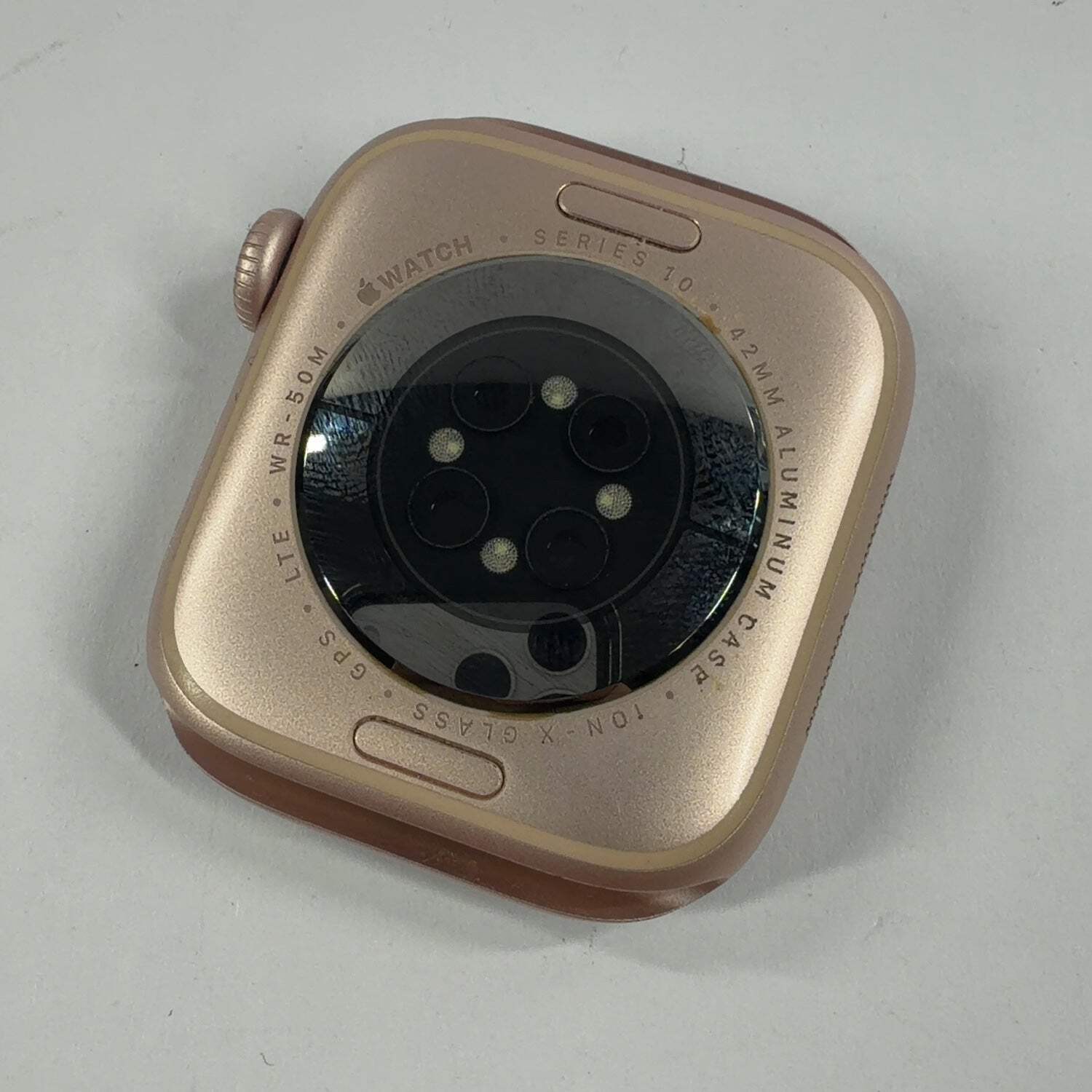 Unlocked Apple Watch Series 10 42MM Gold Aluminum MWX93LW/A Face Only