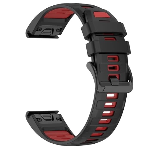 Silicone Strap Compatible with Garmin Tactix 8/Fenix 8 Pro 51mm Men Women Watch
