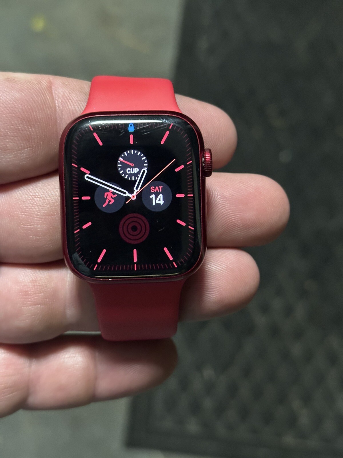 Apple Watch Series 7 45mm Red Case (GPS + Wi-Fi)
