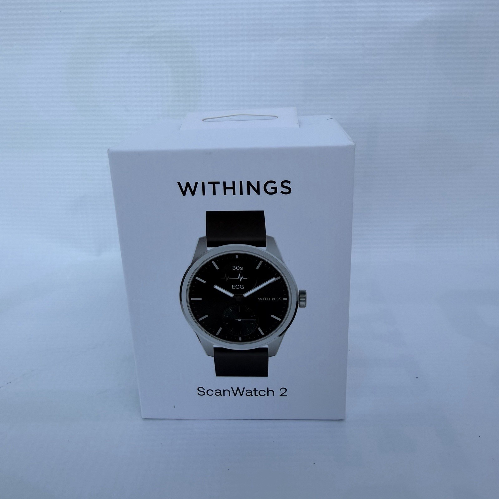 Withings ScanWatch 2 42mm Hybrid Smartwatch Black ECG SpO2 Heart Monitor NEW