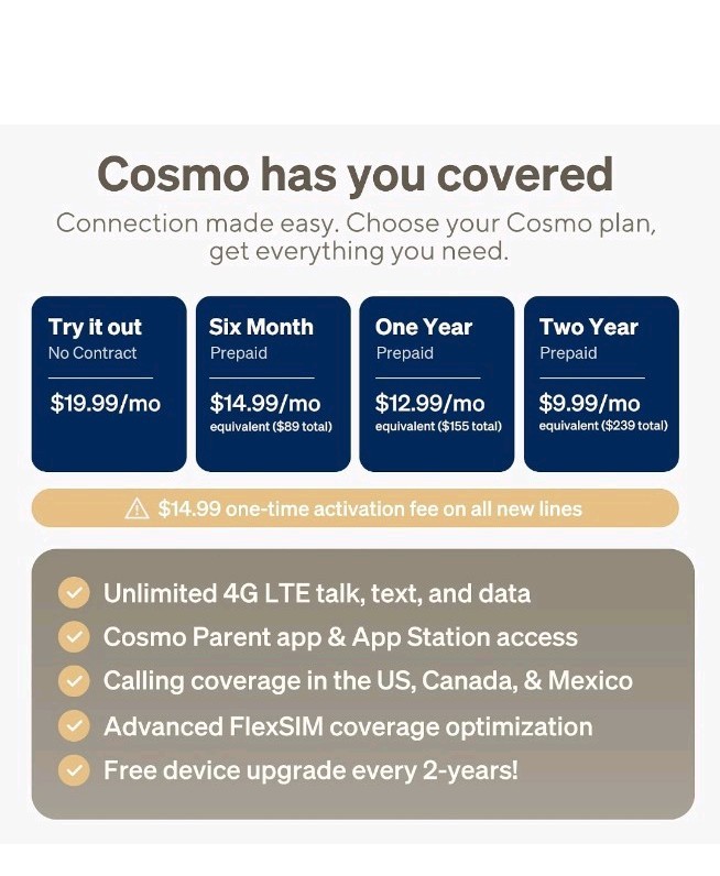 JrTrack 5 SE Kids Smart Watch by Cosmo