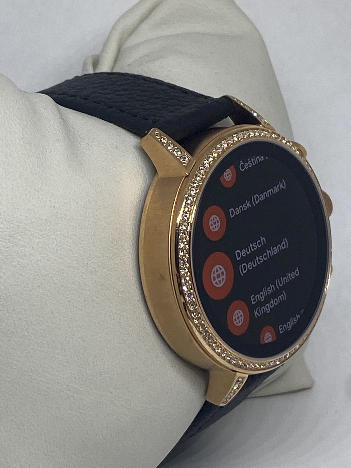 Fossil Gen 4 Authentic Digital Dial Smart Watch Custom Band FTW6011 DC140