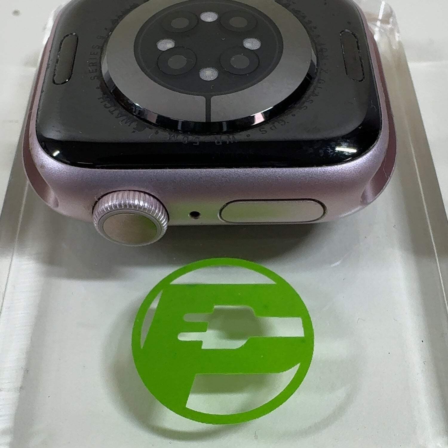 GPS Only Apple Watch Series 9 41MM Pink Aluminum MR933LL/A Face Only