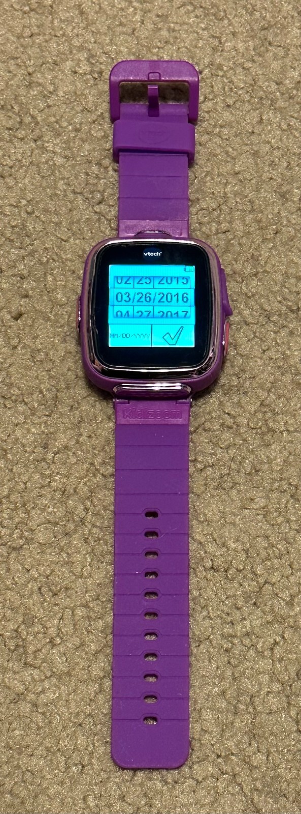 VTech Kidizoom DX Vivid Purple Smartwatch Model 1716