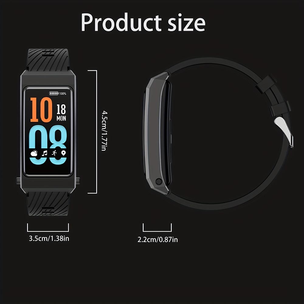 2-in-1 Smart Watch with Earbuds – High-Definition & Lightweight,Fits Android/iOS