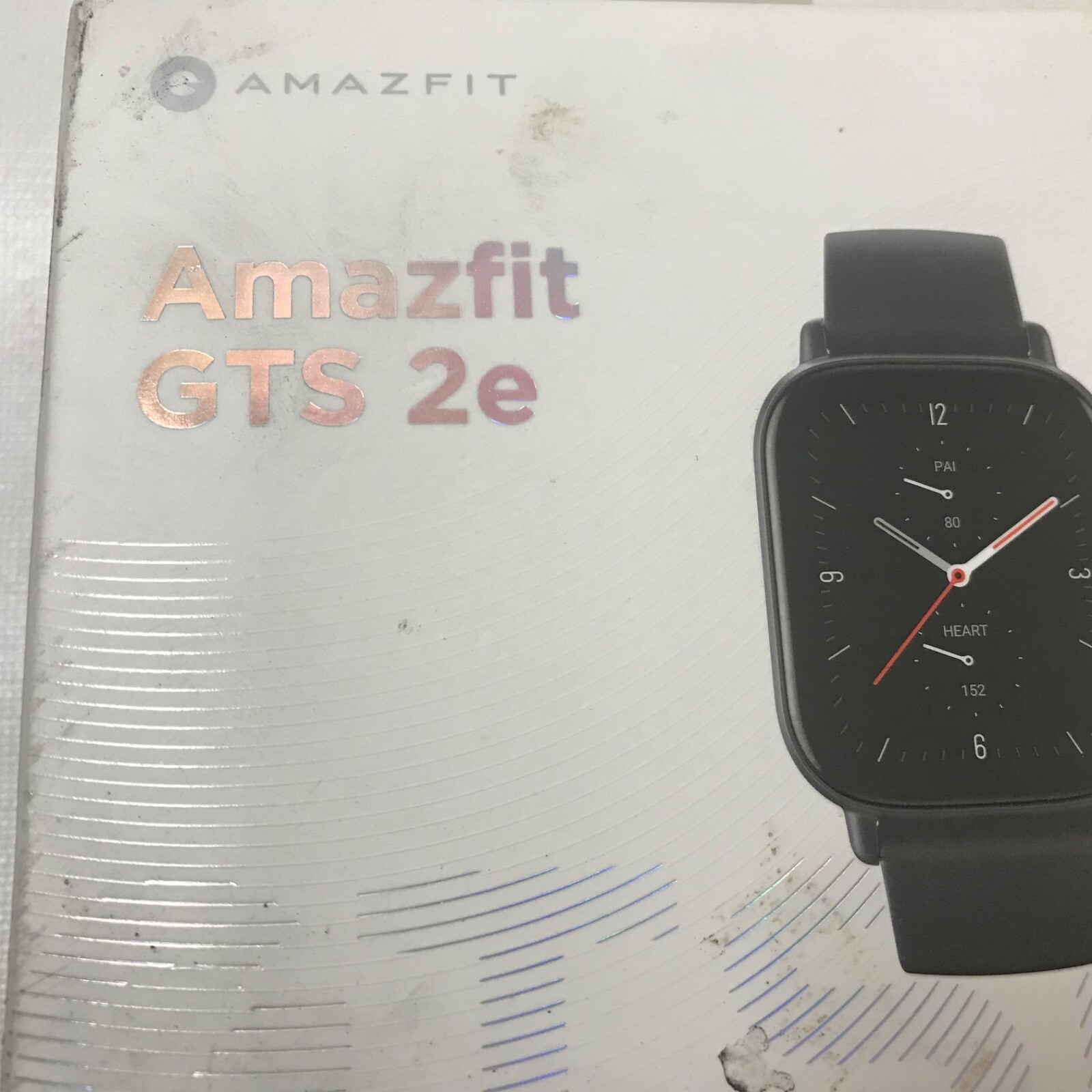 AMAZFIT GTS 2e Smartwatch Heart Monitor Black New