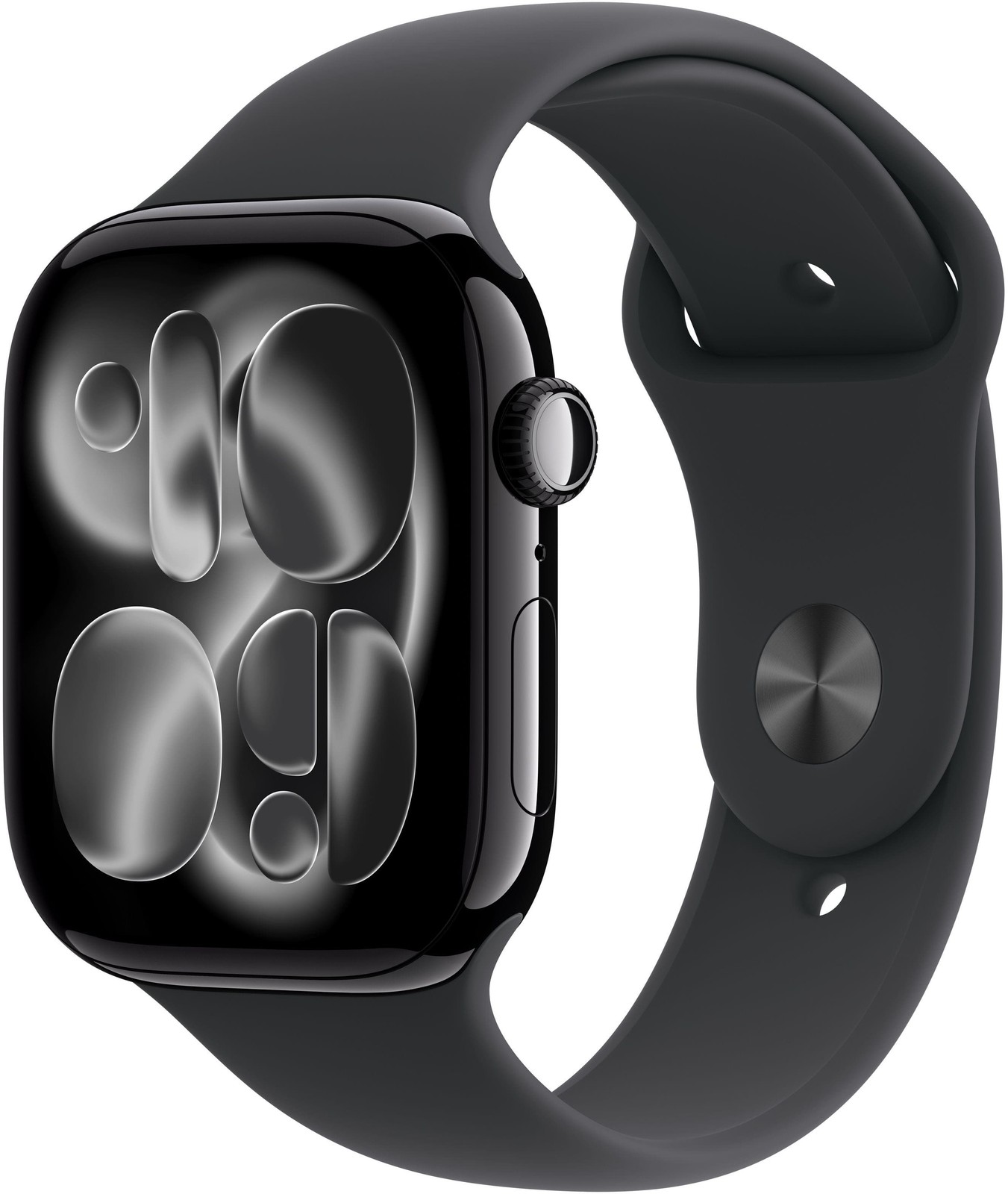 Apple Watch Gen 11 Series 11 46mm Jet Black Aluminum – Black Sport Band