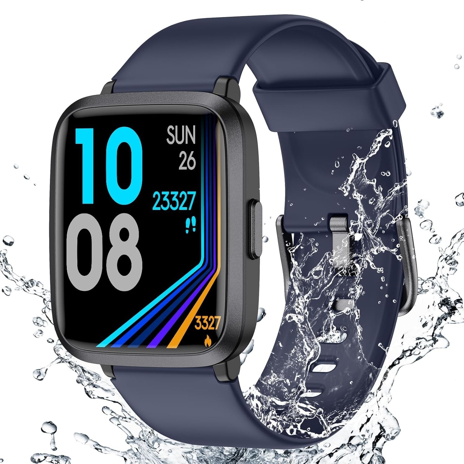 Fitness Tracker Watch with Heart Rate / Sleep Monitor Waterproof for iPhones