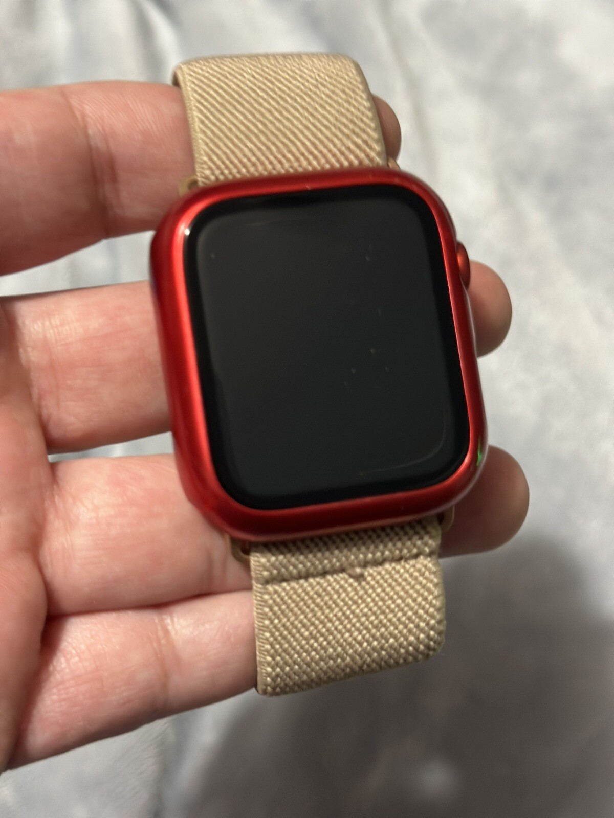 Apple Watch Series 6 44mm Aluminum Case with Sport Band – PRODUCT(RED) (GPS +…