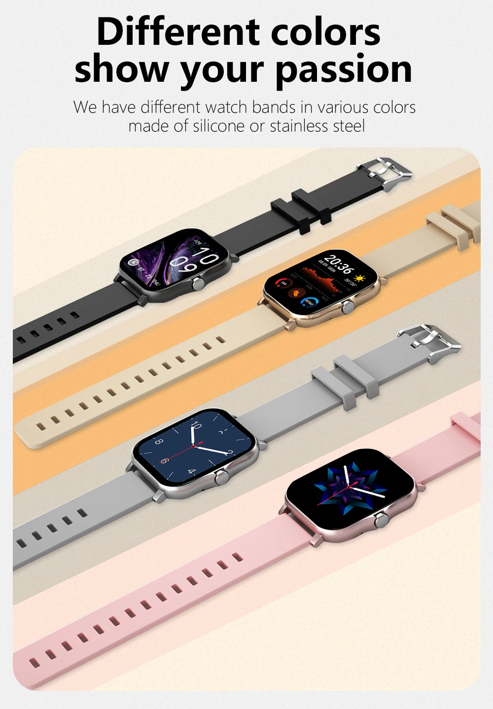 2026 Smart Watch For Men/ Women, Waterproof Smartwatch Bluetooth