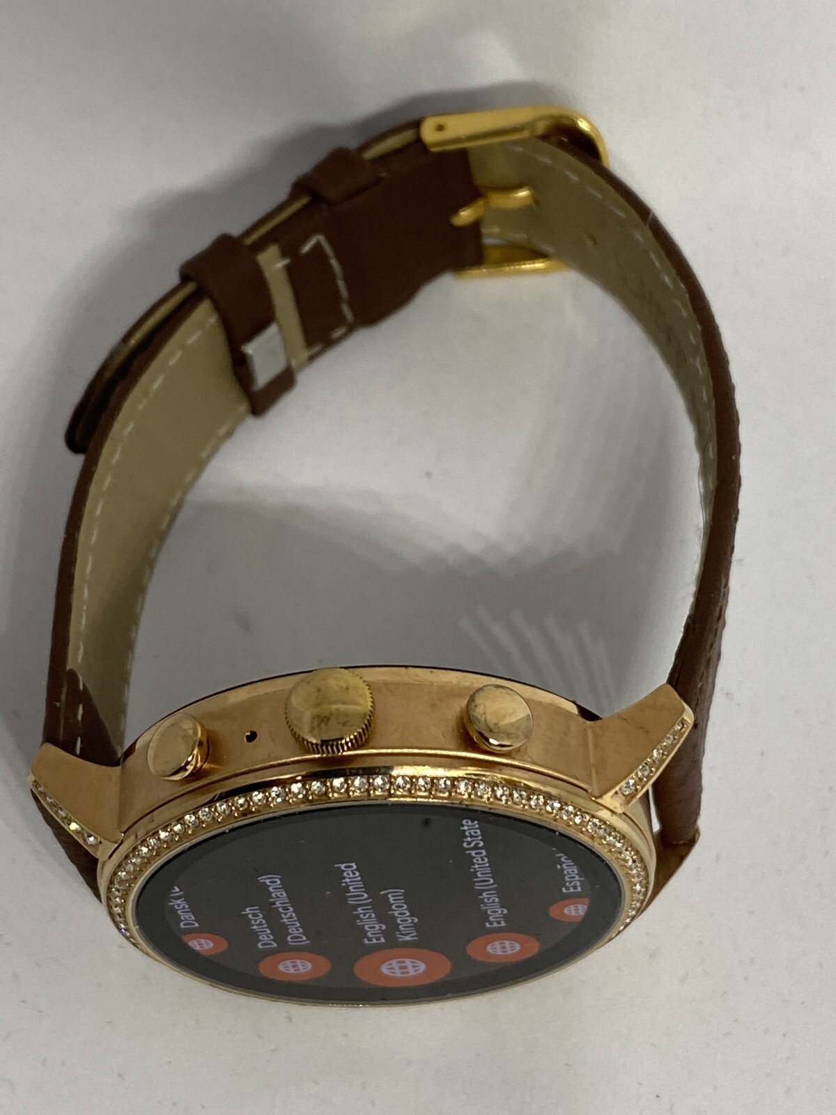 Fossil Gen 4 Authentic Digital Dial Smart Watch Custom Band FTW6011 LT437