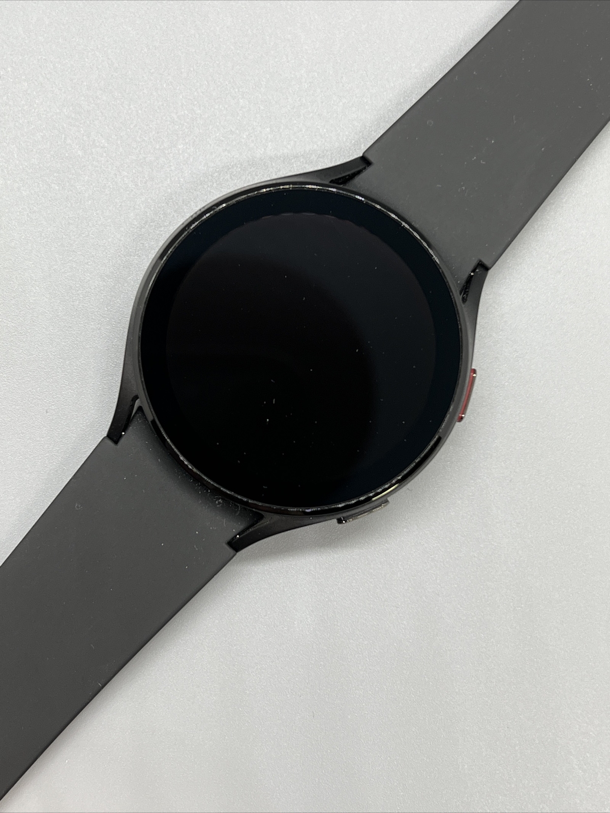 SAMSUNG GALAXY WATCH 4 44MM ALUMINUM GPS LTE BLACK SM-R875U AT &T