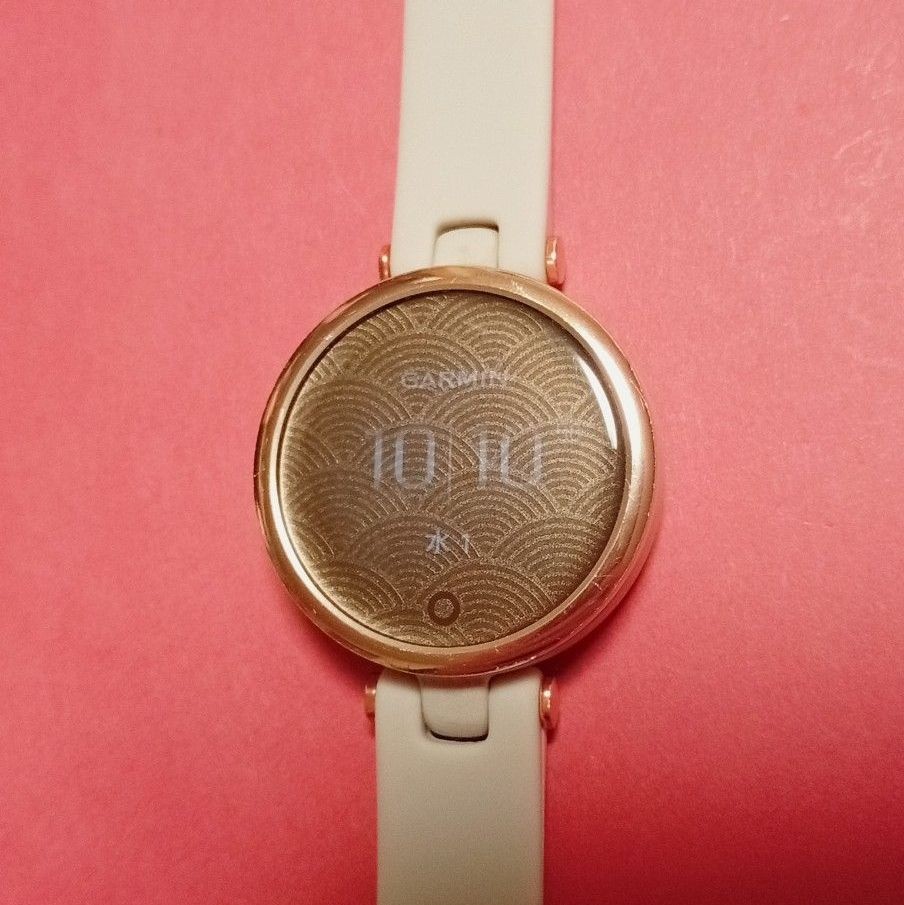 GARMIN LILY Smartwatch Bluetooth Black Womens GPS Sport Watch Working Used