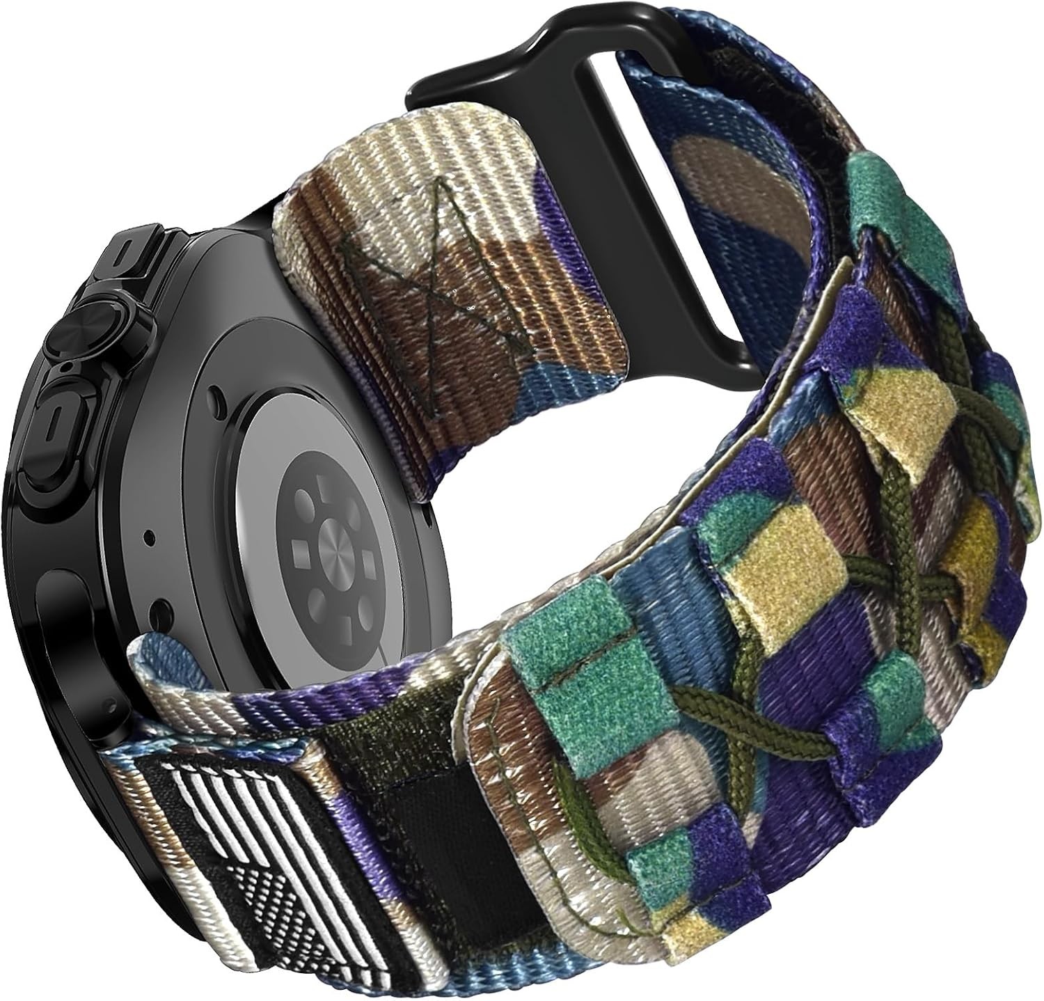 Rugged Nylon Woven Loop Sport Strap for Samsung Galaxy Watch Ultra 47mm