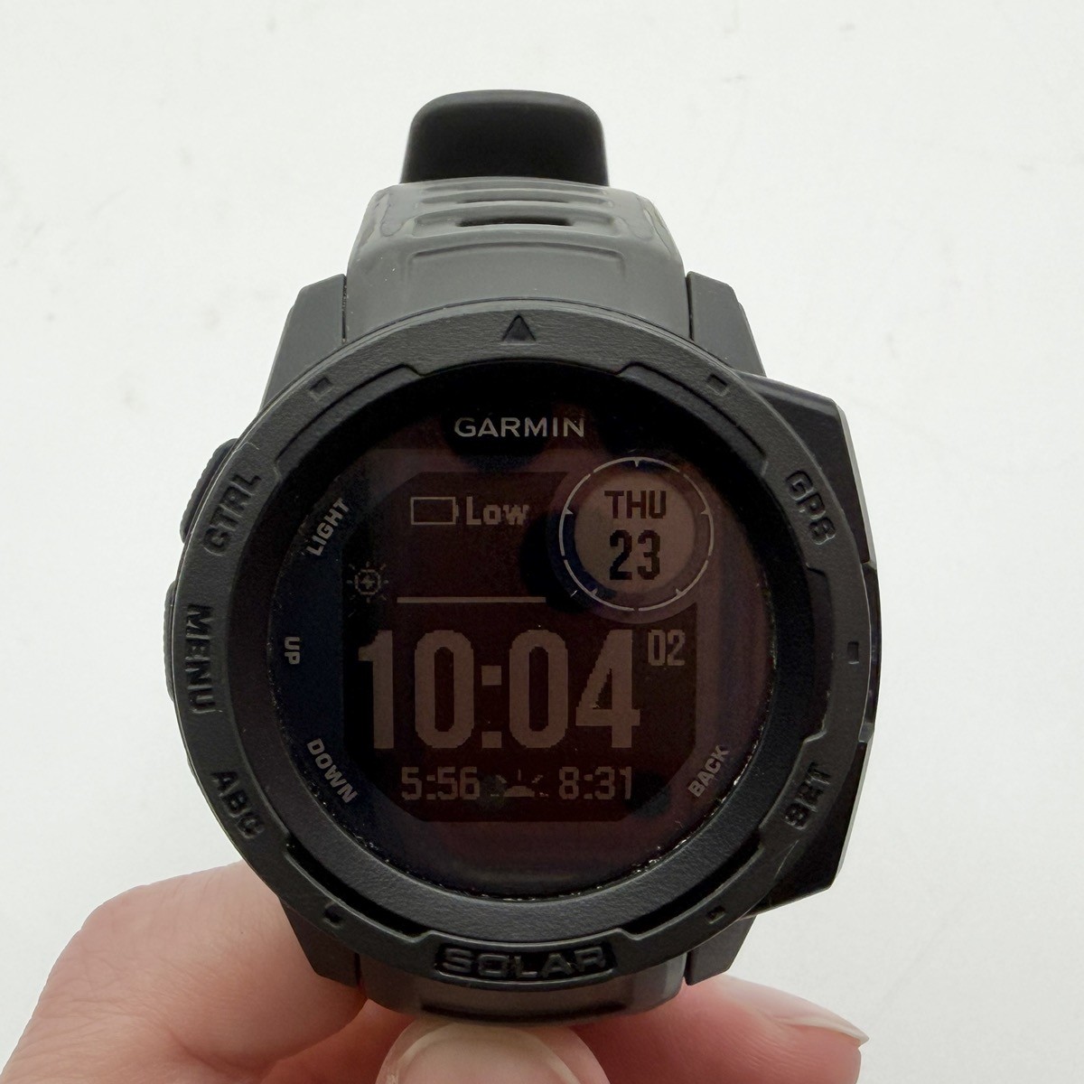 Garmin Instinct Solar Rugged GPS Smartwatch 010-02293-10 (CP1023068)