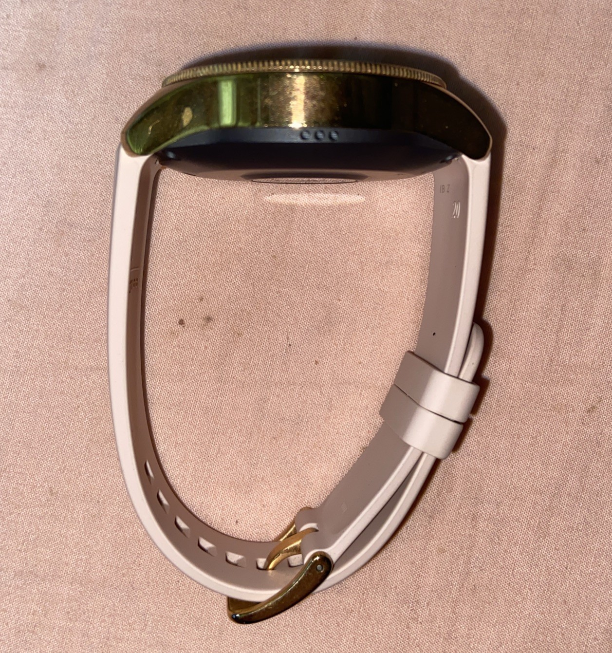 AS-IS Samsung Galaxy Watch 42mm – rose gold pink PARTS ONLY
