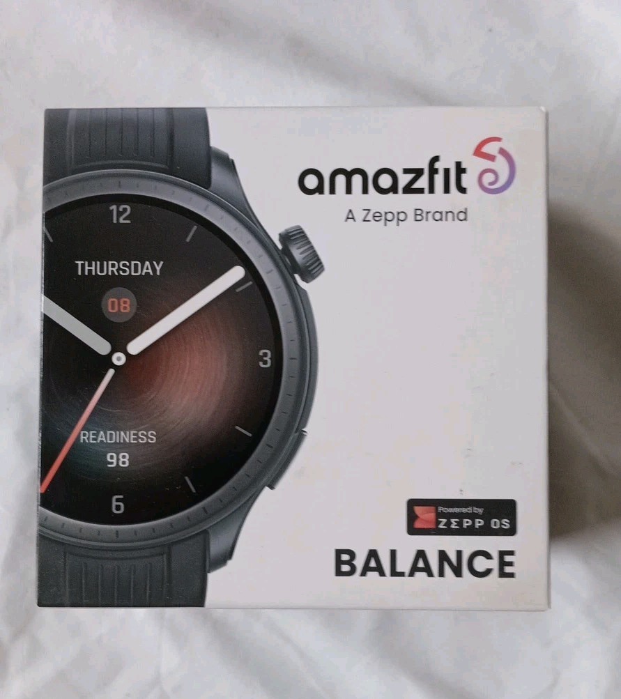 Amazfit Balance Smart Watch, GPS, Bluetooth Calling, 14-Day Battery Life, Alexa