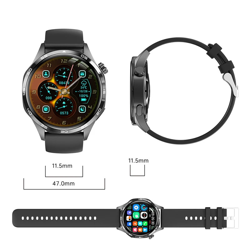 ChiBear Smart Watch 5 Pro GPS NFC Bluetooth Call AMOLED IP67 Men