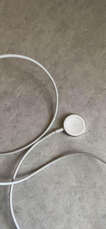 Apple Watch Series 5 44mm Space Gray Aluminium Case with Black Sport Band – S/M