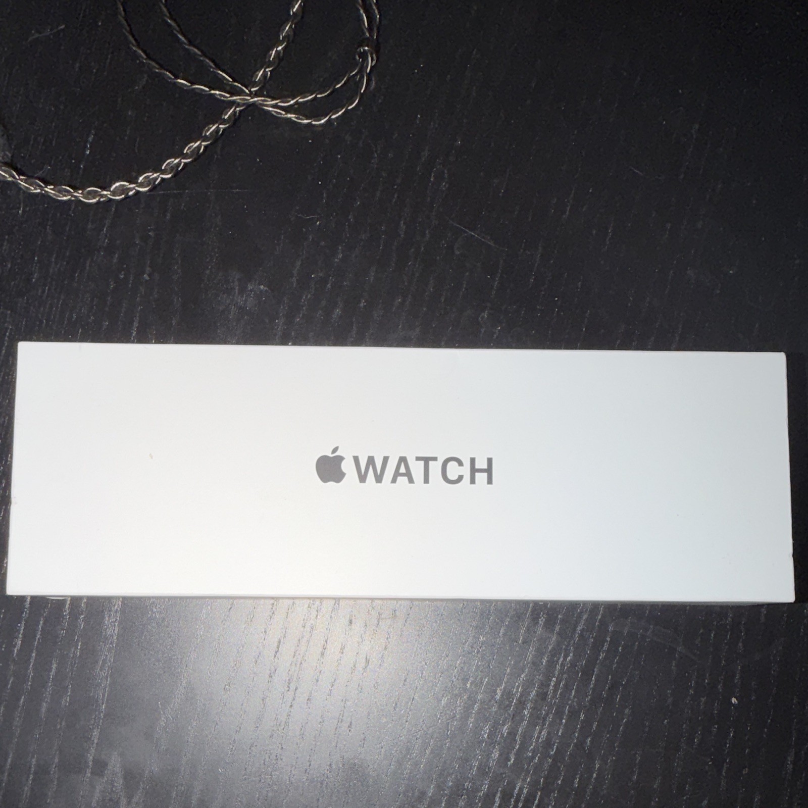 Apple Watch SE 3 40mm, Midnight, Black Nike Sport Loop Nylon Strap